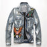 Newest Fashion Men's Denim Jacket Slim Basic Jean Coats